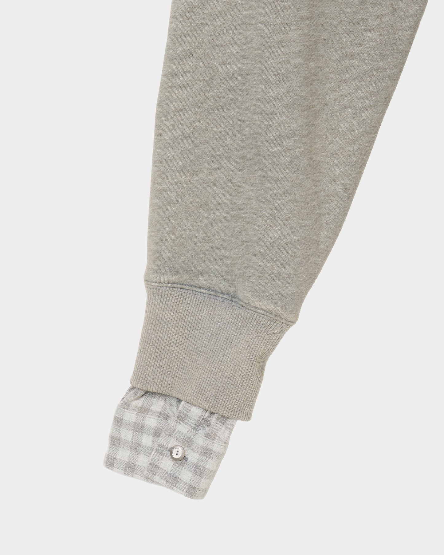 LOVE embroidery layered zip hoodie【Delivery in September 2026】