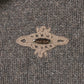 big collar knit pullover Smoky brown【Delivery in August 2026】