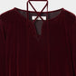 flocky tulle pullover Bordeaux【Delivery in June 2026】