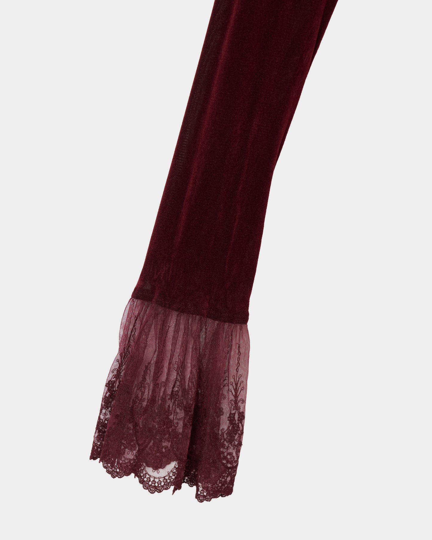 flocky tulle pullover Bordeaux【Delivery in June 2026】