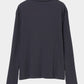 double ribbon lace up riv tops Charcoal gray【Delivery in June 2026】