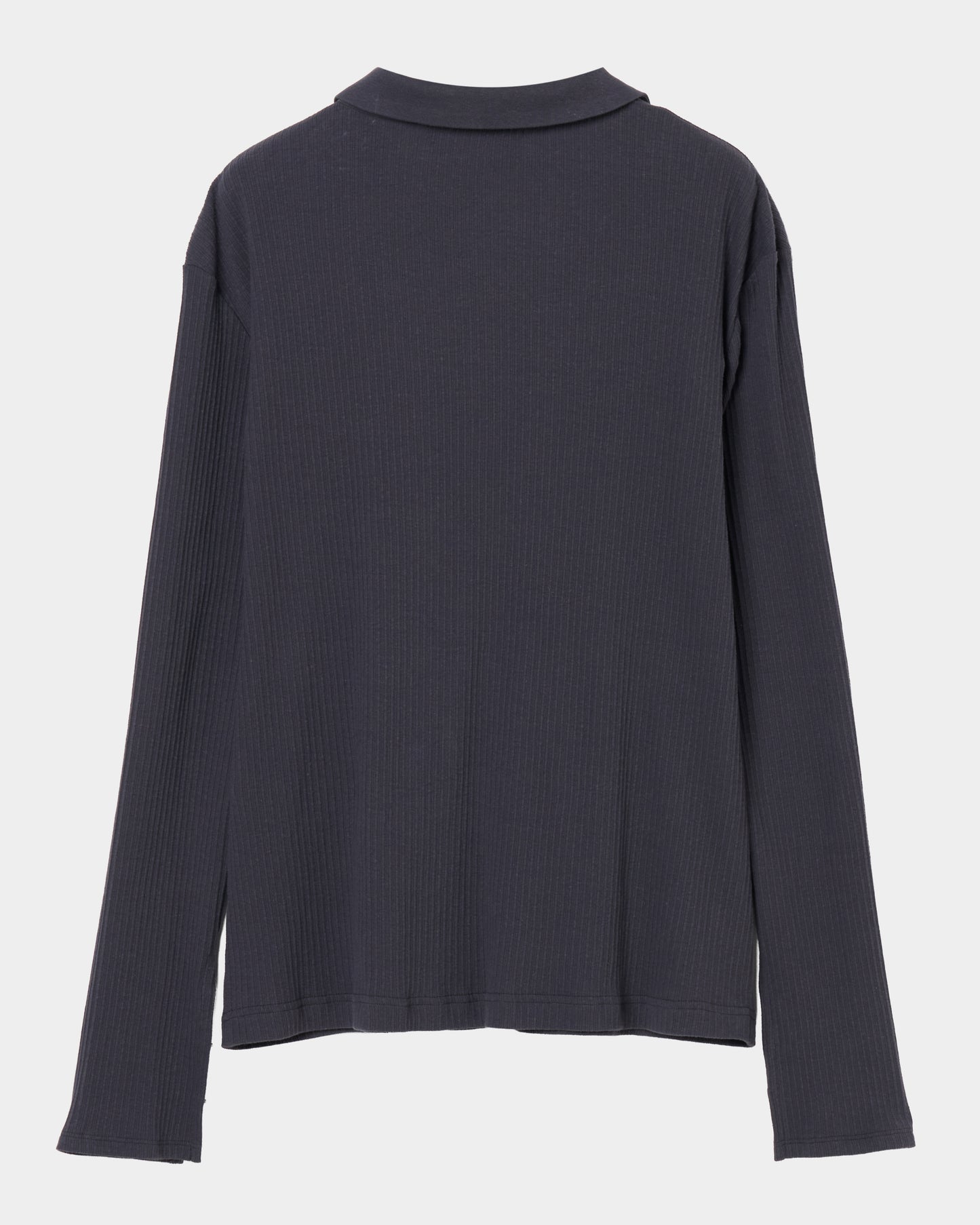 double ribbon lace up riv tops Charcoal gray【Delivery in June 2026】