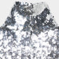 spangle tulle pullover Silver