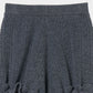 lace crochet knit ribbon short pants Gray【Delivery in August 2026】