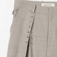 piercing stripe cross tack pants Greige【Delivery in July 2026】