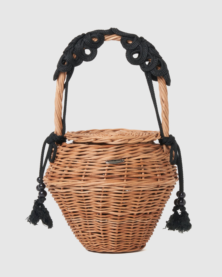 【POPUP先行】braid ribbon basket bag【Delivery in June 2025】