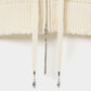 mohair lace knit hoodie Ivory【Delivery in August 2026】