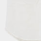 shell button side tack no sleeve blouse White【Delivery in June 2026】