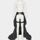 gartered check skirt【Delivery in August 2026】