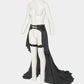 gartered check skirt【Delivery in August 2026】