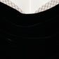 check corset velvet blouse Black【Delivery in September 2026】