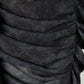 meteorite print tulle drape skirt Dark Green【Delivery in August 2026】