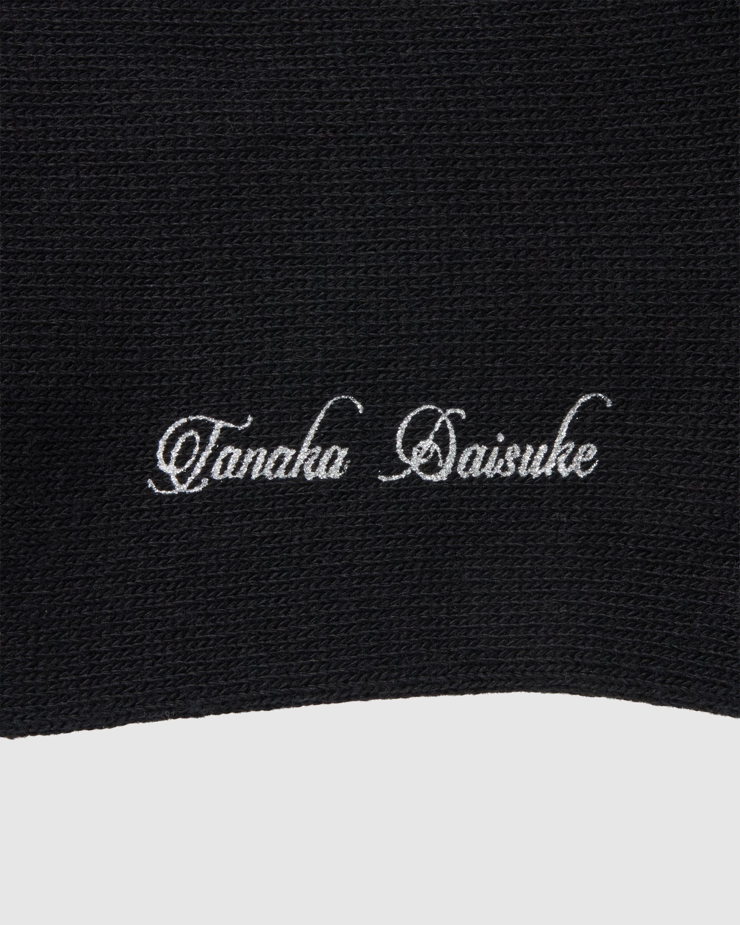 black bijou ribbon socks Black【Delivery in July 2026】