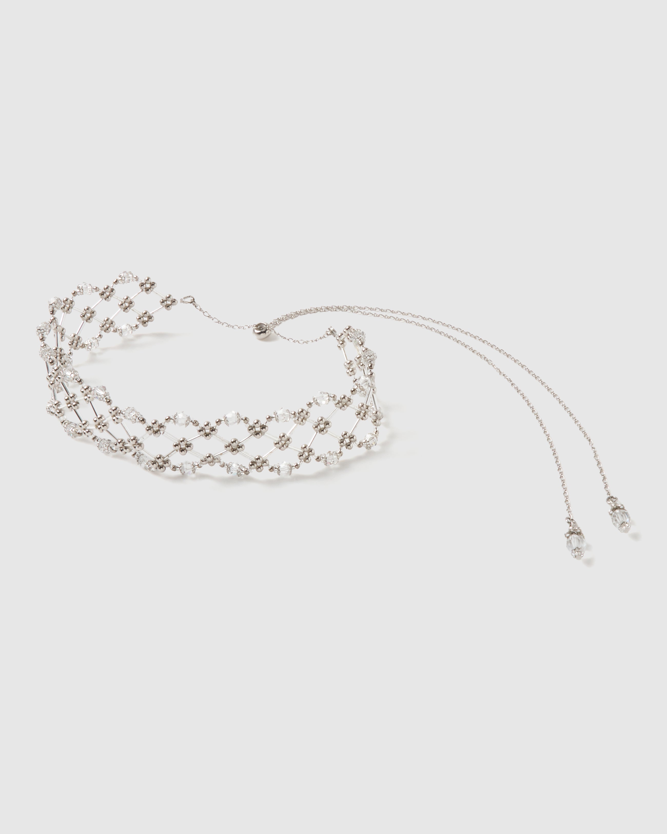 tanaka daisuke AW26 ビーズ ネット チョーカー tanakadaisuke(タナカダイスケ)|アクセサリー|beads net choker