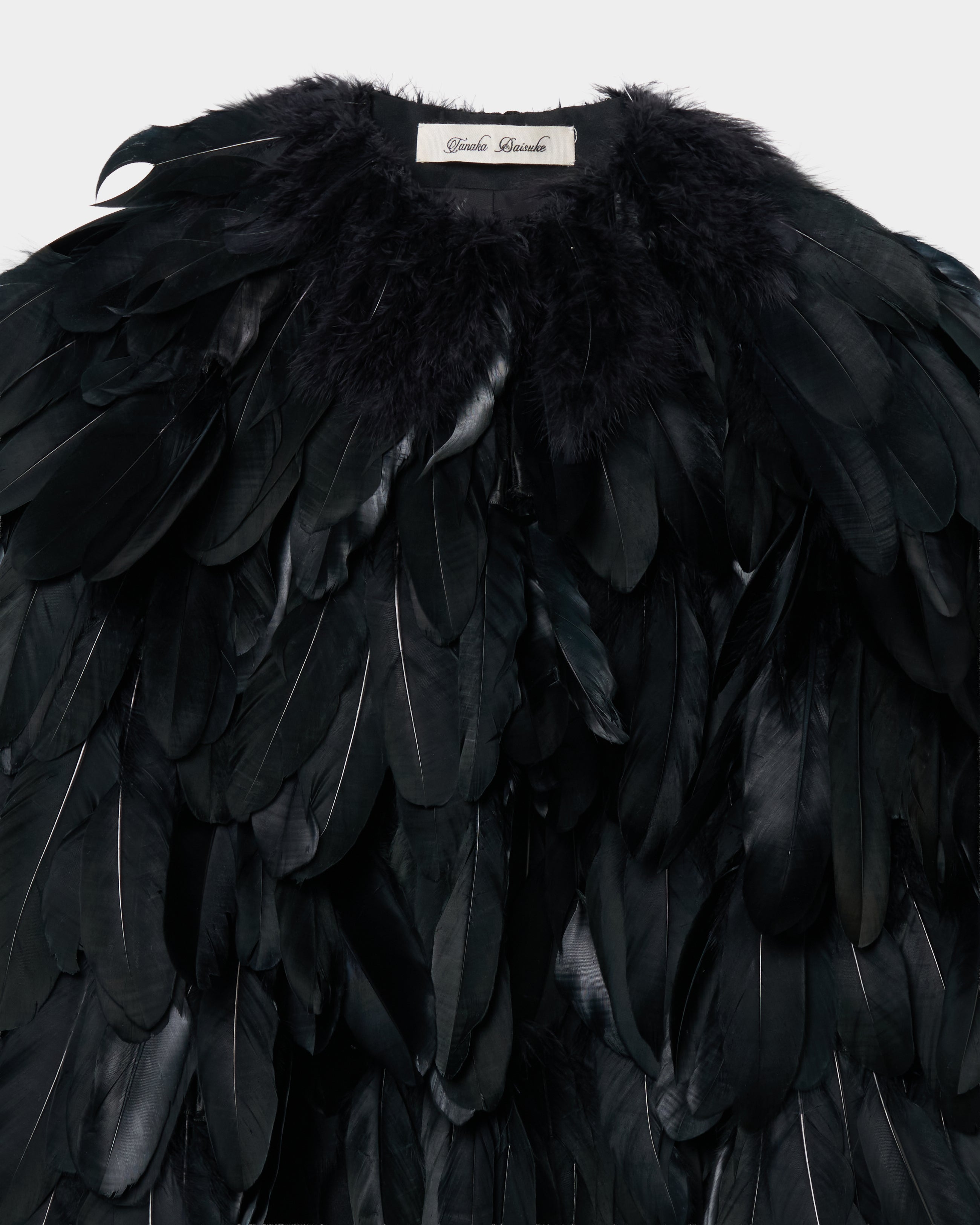 タナカダイスケ|ジャケットnfeather jacket Black – tanakadaisuke