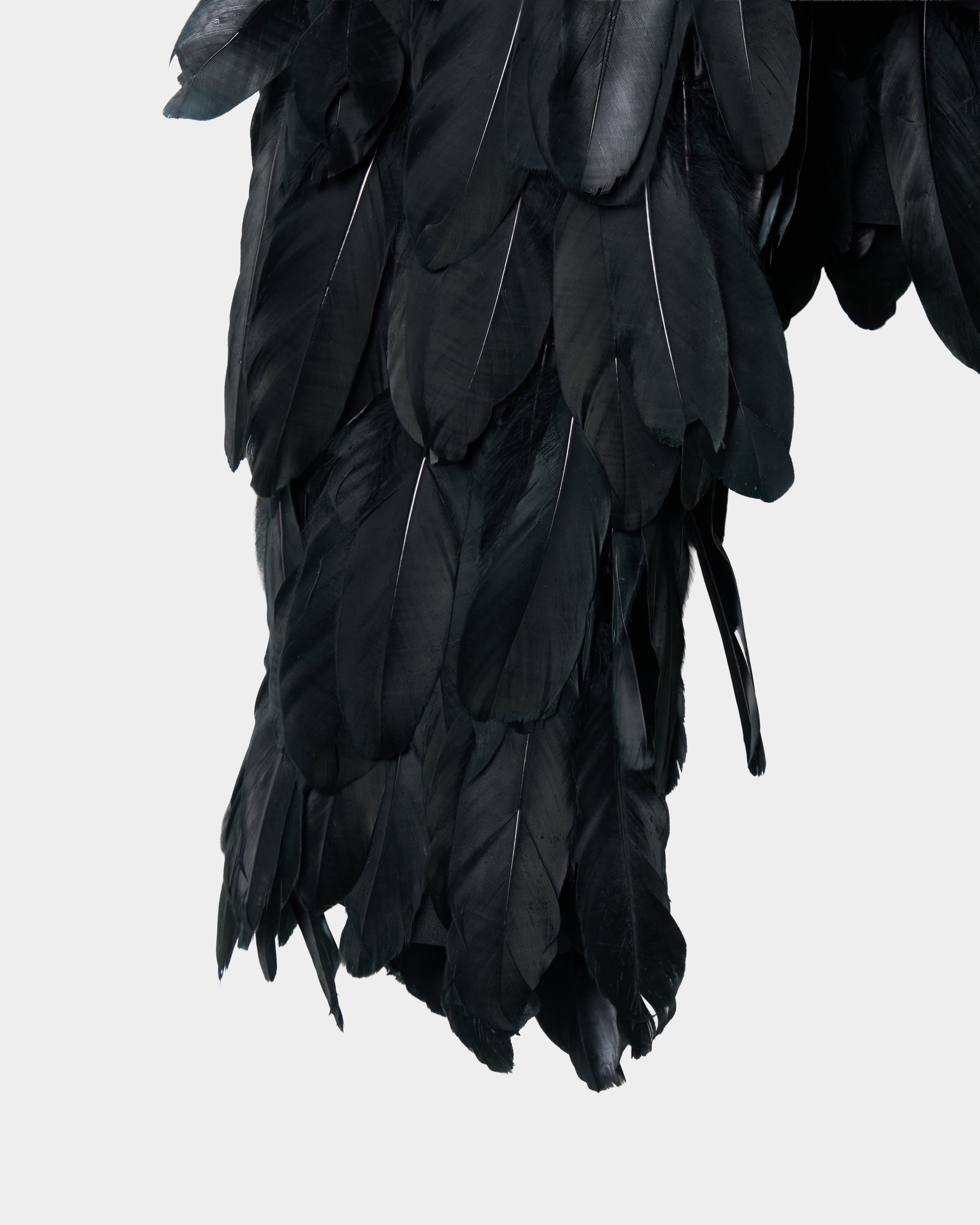 タナカダイスケ|ジャケットnfeather jacket Black – tanakadaisuke