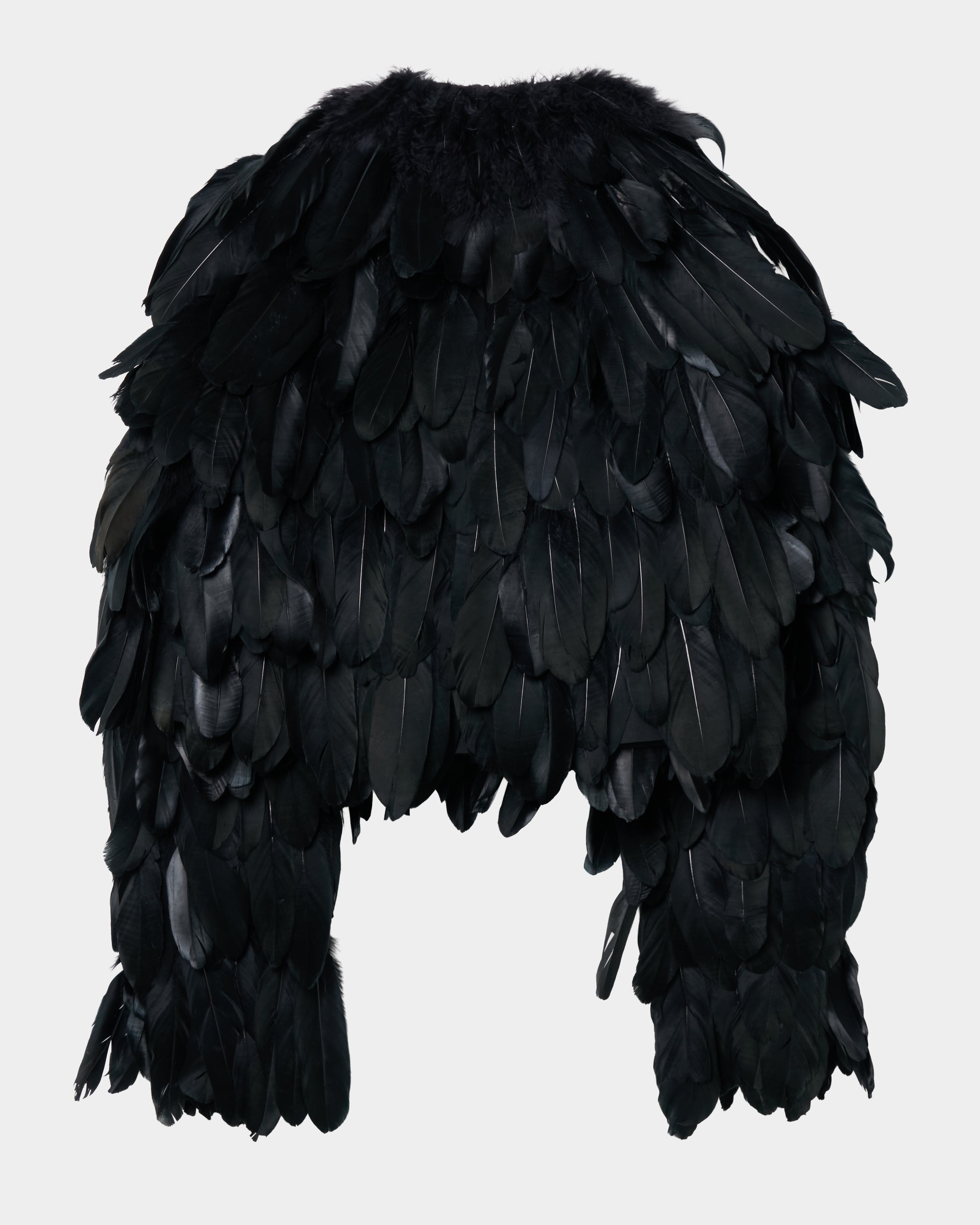 タナカダイスケ|ジャケットnfeather jacket Black – tanakadaisuke