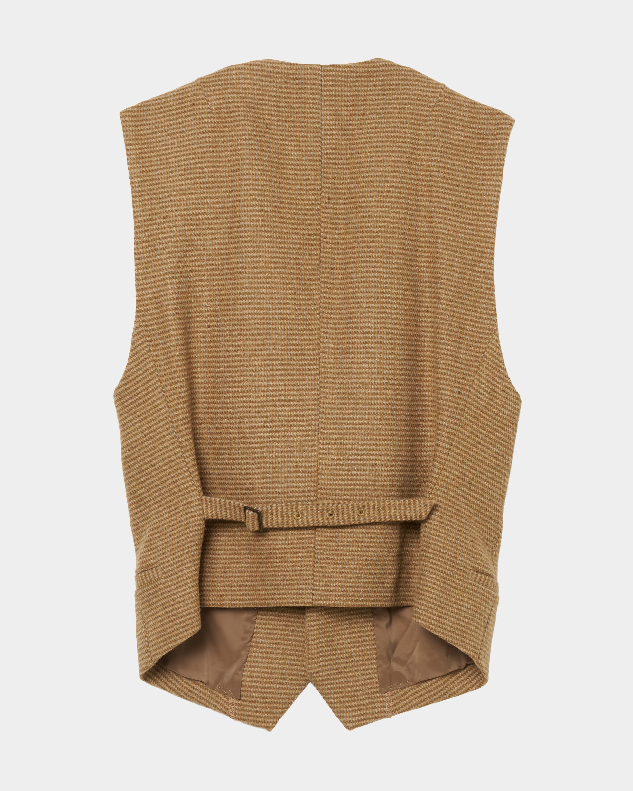 タナカダイスケ|ベスト|Houndstooth wool vest – tanakadaisuke