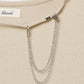 body piercing long sleeve pullover Light Beige【Delivery in July 2026】