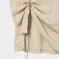 body piercing long sleeve pullover Light Beige【Delivery in July 2026】