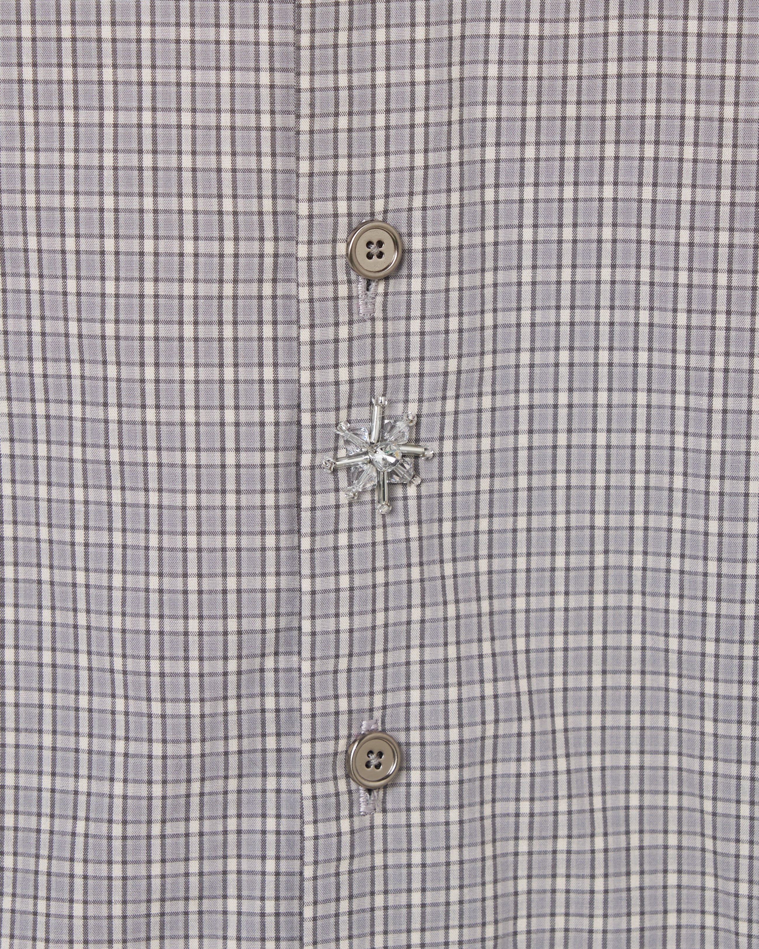 タナカダイスケ|シャツ|star dot check sleep shirt – tanakadaisuke