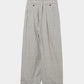 fringe sheer belt check pants 【Delivery in August 2026】