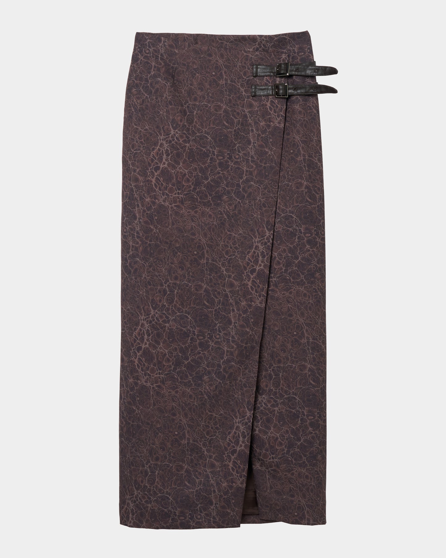 meteorite wrap skirt Brown 【Delivery in August 2026】