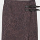 meteorite wrap skirt Brown 【Delivery in August 2026】