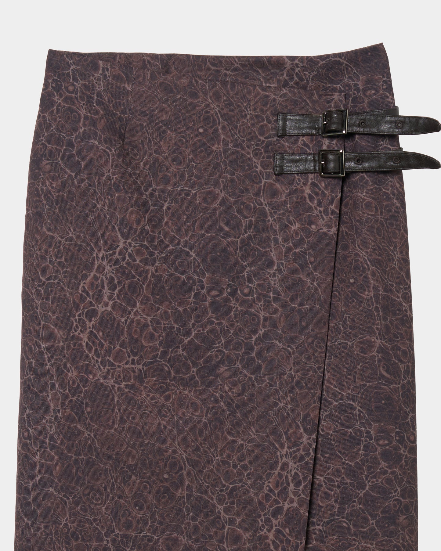 meteorite wrap skirt Brown 【Delivery in August 2026】
