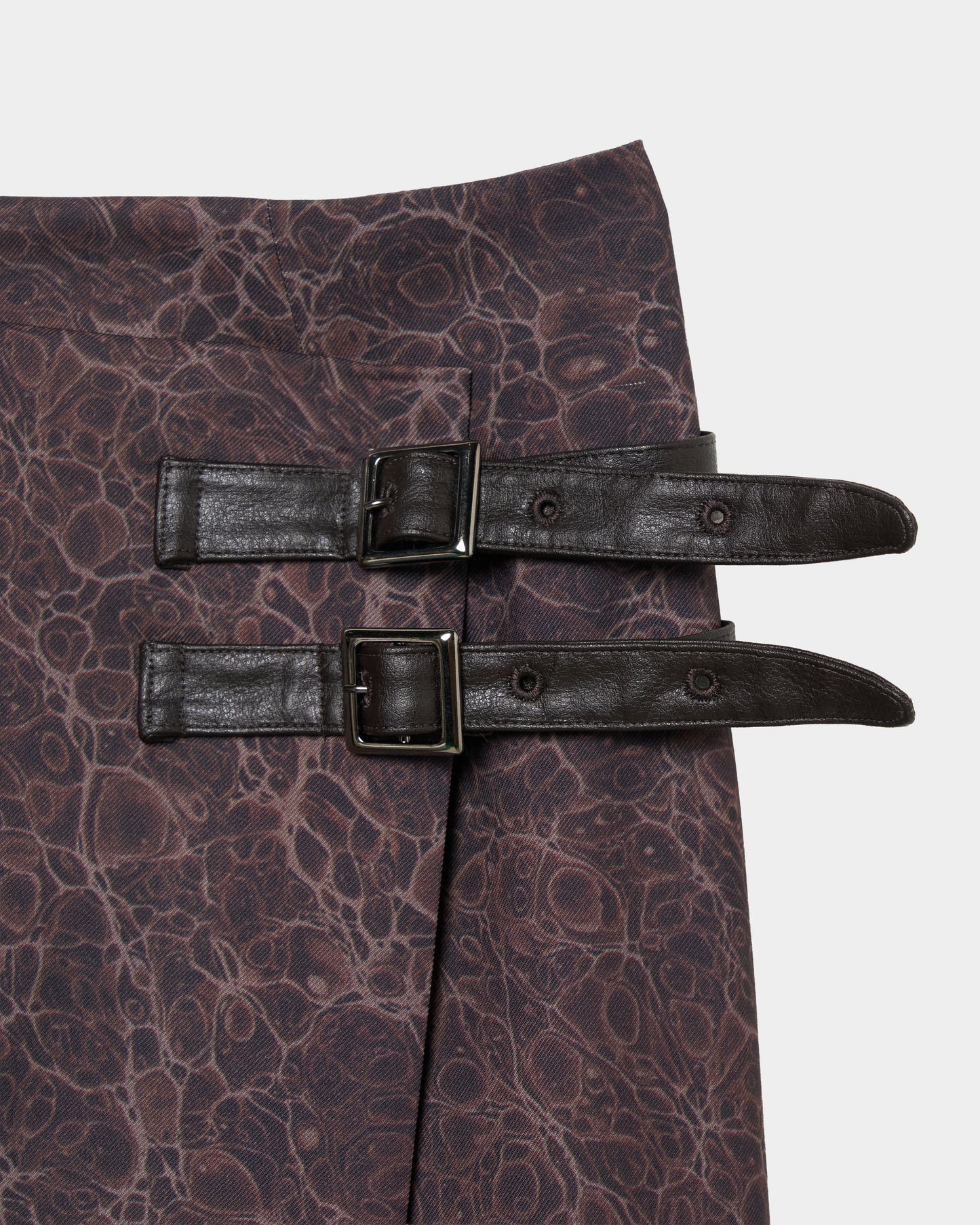 meteorite wrap skirt Brown 【Delivery in August 2026】