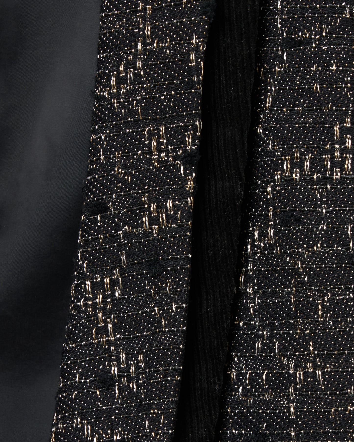 flower lame jacquard black vest【Delivery in September 2026】