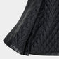Black china button leather jacket【Delivery in September 2026】