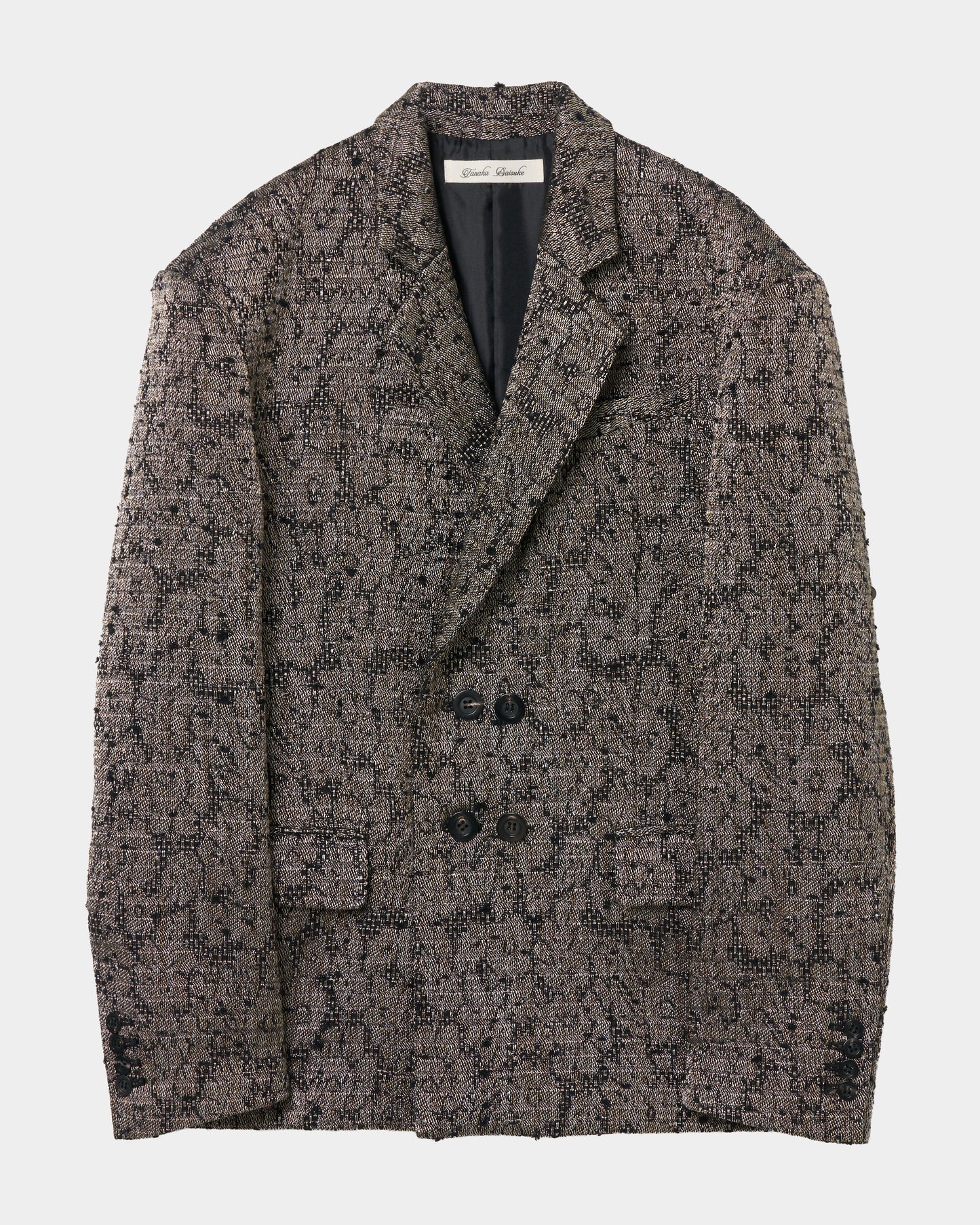 flower lame jacquard jacket【Delivery in September 2026】