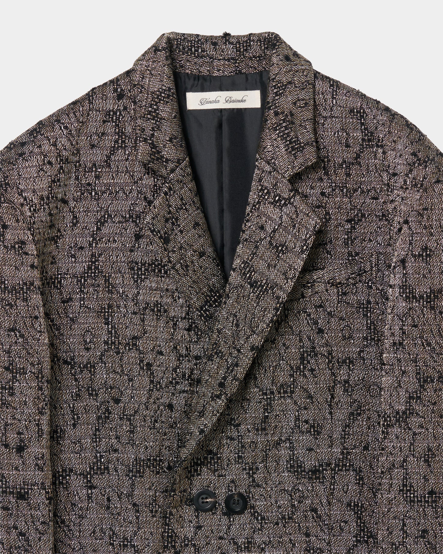 flower lame jacquard jacket【Delivery in September 2026】