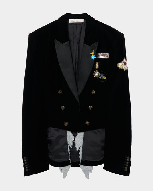 Hitting the star velvet jacket【Delivery in August 2026】