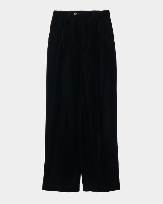 silver tag velvet pants【Delivery in August 2026】