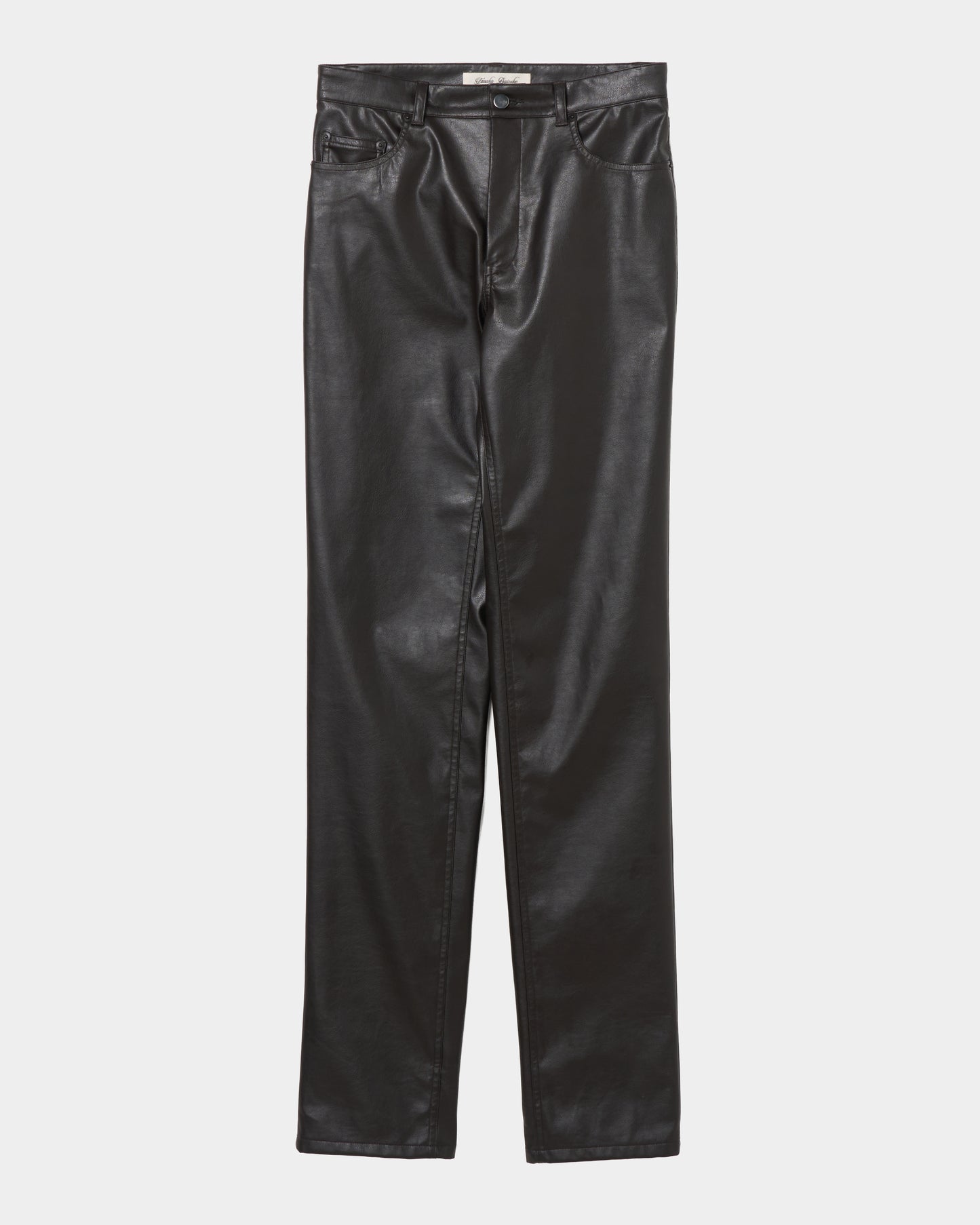 silver tag leather skinny pants【Delivery in September 2026】