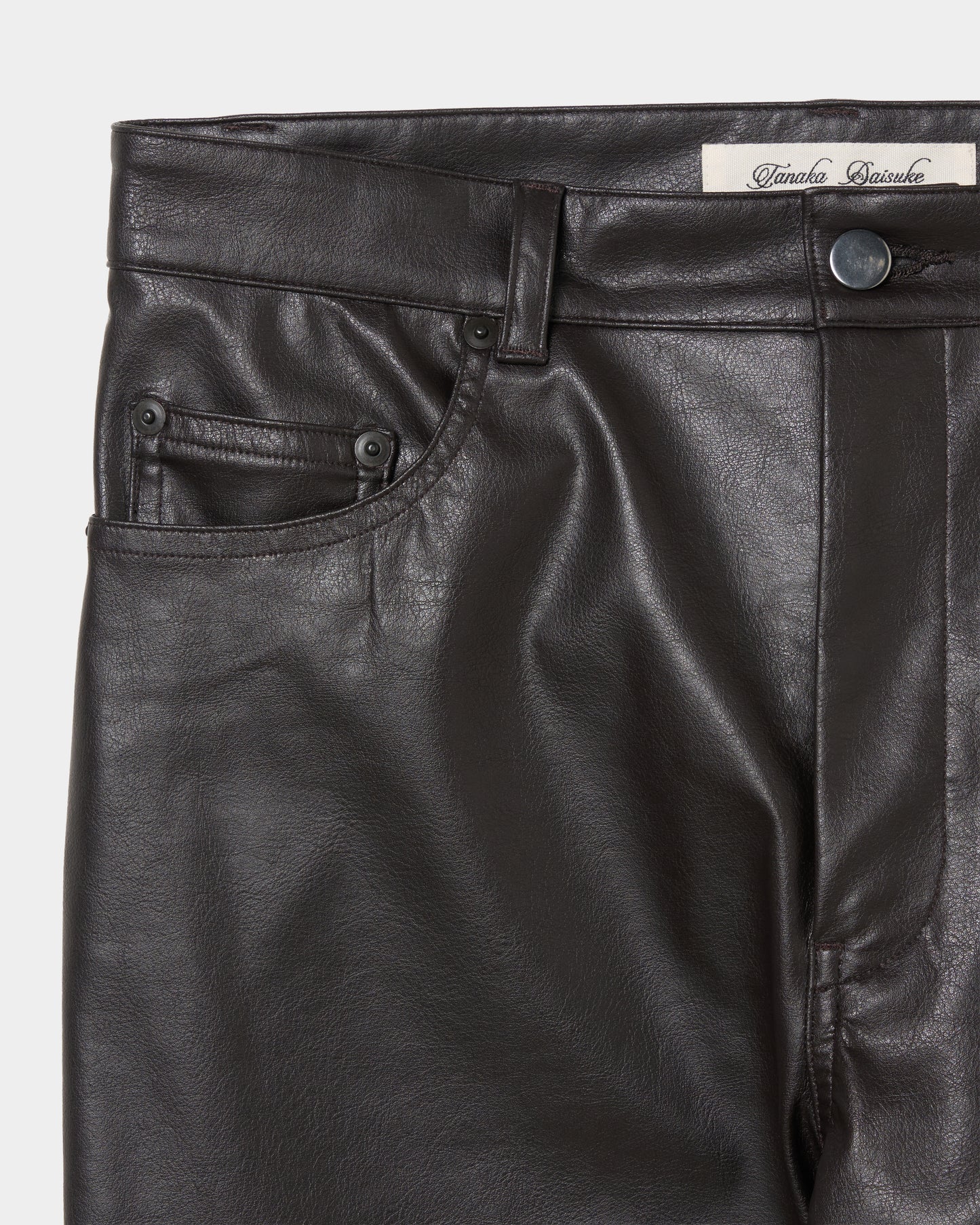 silver tag leather skinny pants【Delivery in September 2026】