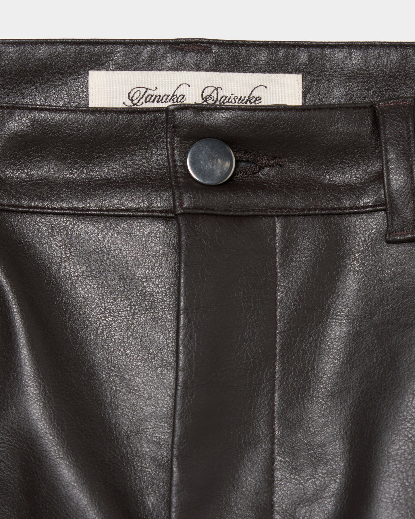 silver tag leather skinny pants【Delivery in September 2026】