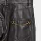 silver tag leather skinny pants【Delivery in September 2026】
