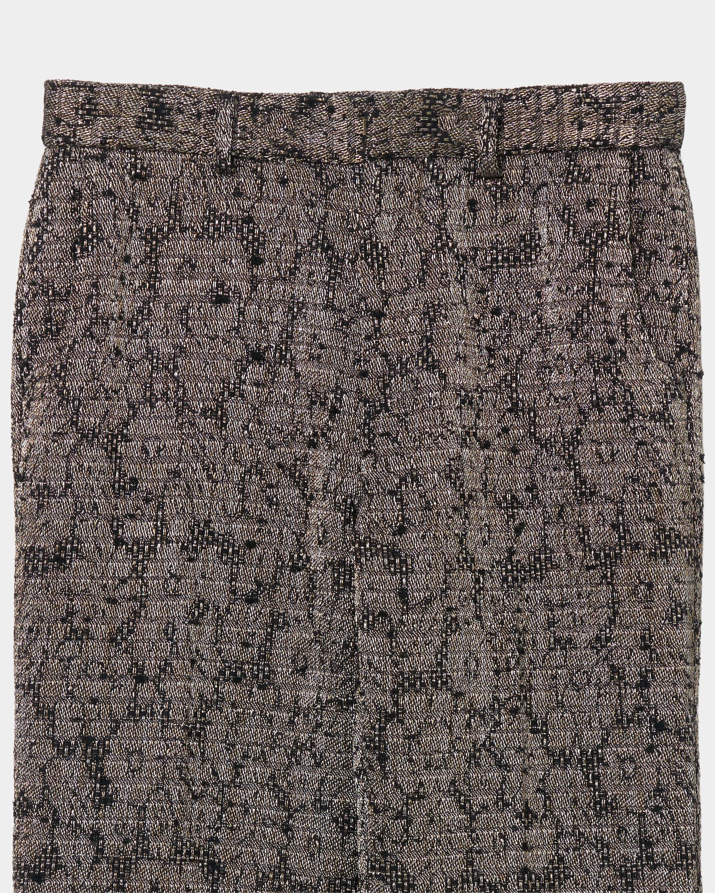 flower lame jacquard pants【Delivery in September 2026】