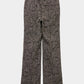 flower lame jacquard pants【Delivery in September 2026】