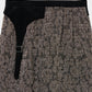 flower lame jacquard corduroy belt pants【Delivery in September 2026】