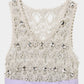 silver lace bijou mini dress【Delivery in September 2026】