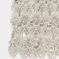 silver lace bijou mini dress【Delivery in September 2026】