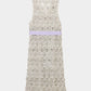 silver lace bijou mini dress【Delivery in September 2026】