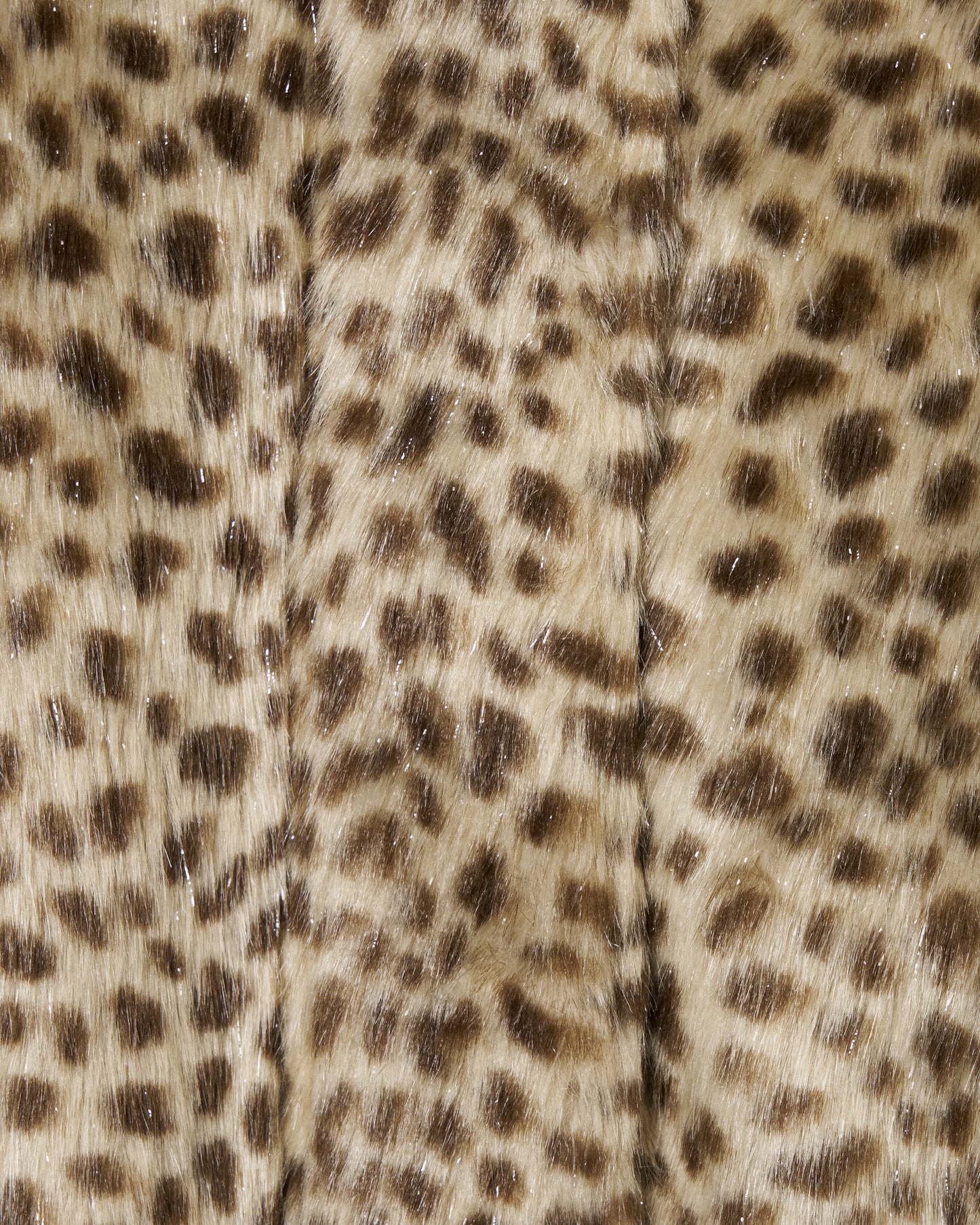 lame leopard fur blouson【Delivery in September 2026】