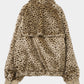 lame leopard fur blouson【Delivery in September 2026】