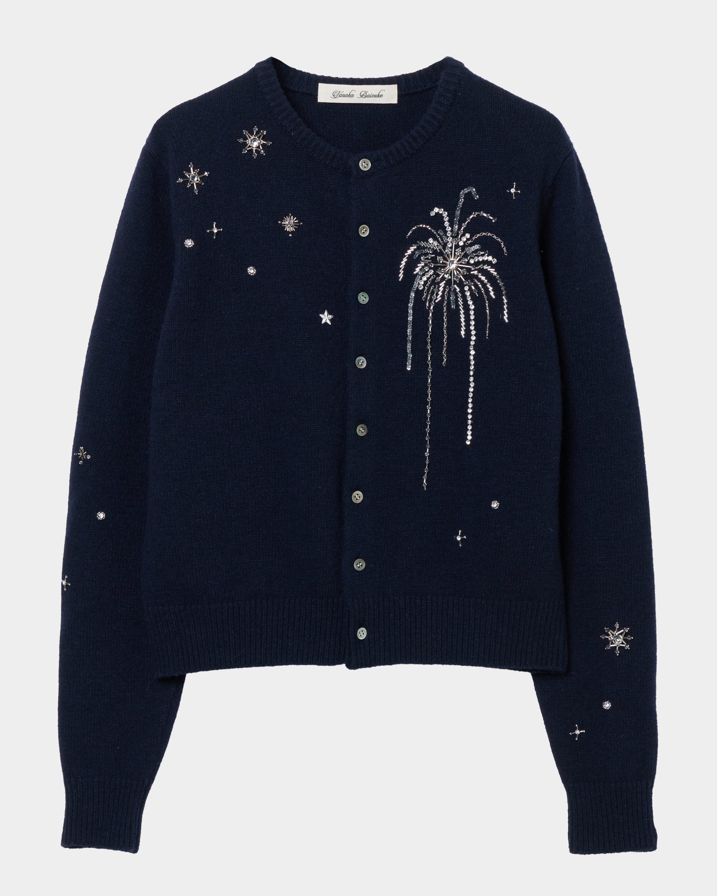 Midnight spark embroidery Knit【Delivery in September 2026】