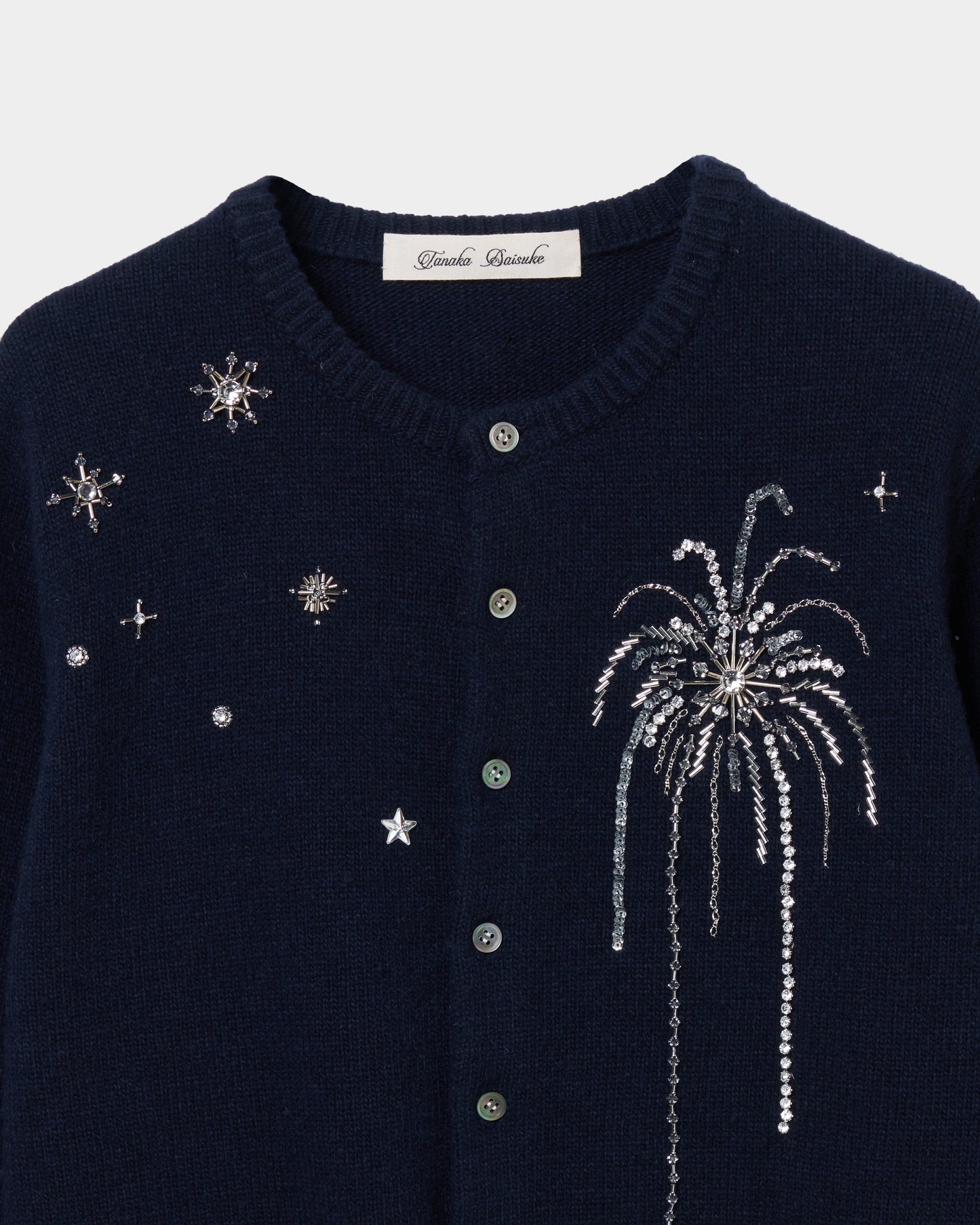 Midnight spark embroidery Knit【Delivery in September 2026】